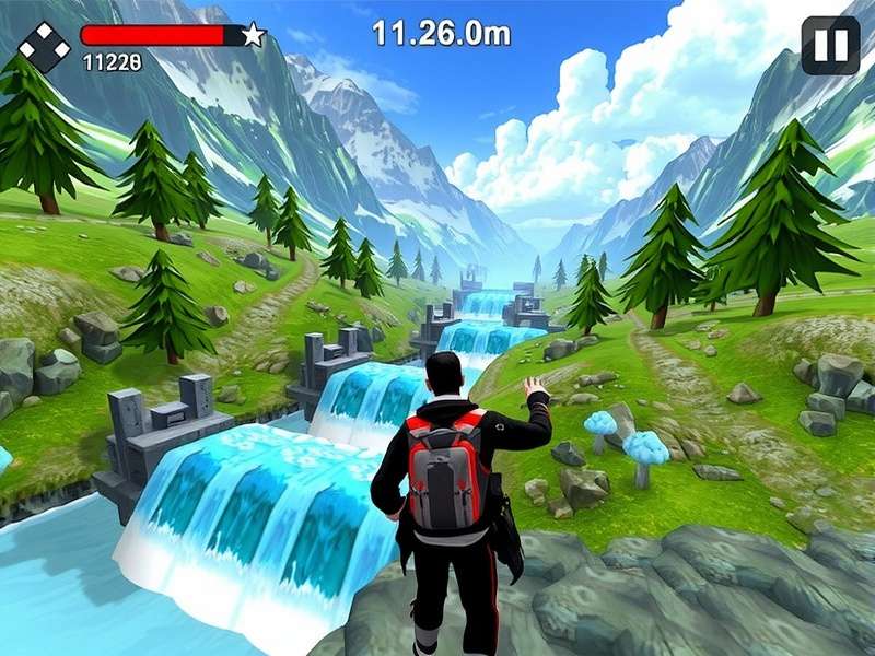 Himalayan Stream Ace Gameplay Screenshot